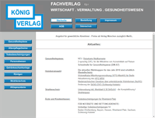 Tablet Screenshot of koenig-verlag-muenchen.de